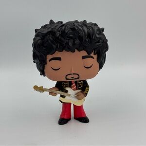 Funko Pop Rocks Jimi Hendrix #239 Loose Out of Box Guitar Closed Eyes